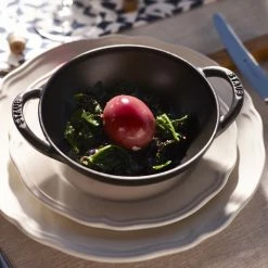 Staub 0.5 Qt. Baby Wok | Matte Black -Swiss Diamond shop 000017158