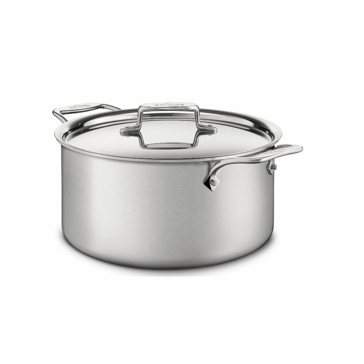 All-Clad D5 Brushed Stainelss Steel Stockpot & Lid | 8 Qt. 1 All-Clad D5 Brushed Stainelss Steel Stockpot & Lid | 8 Qt.