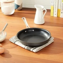 Cuisinart Contour Hard Anodized Open Skillet | 10" 9 Cuisinart Contour Hard Anodized Open Skillet | 10" -Swiss Diamond shop 10inskilletlifestyle