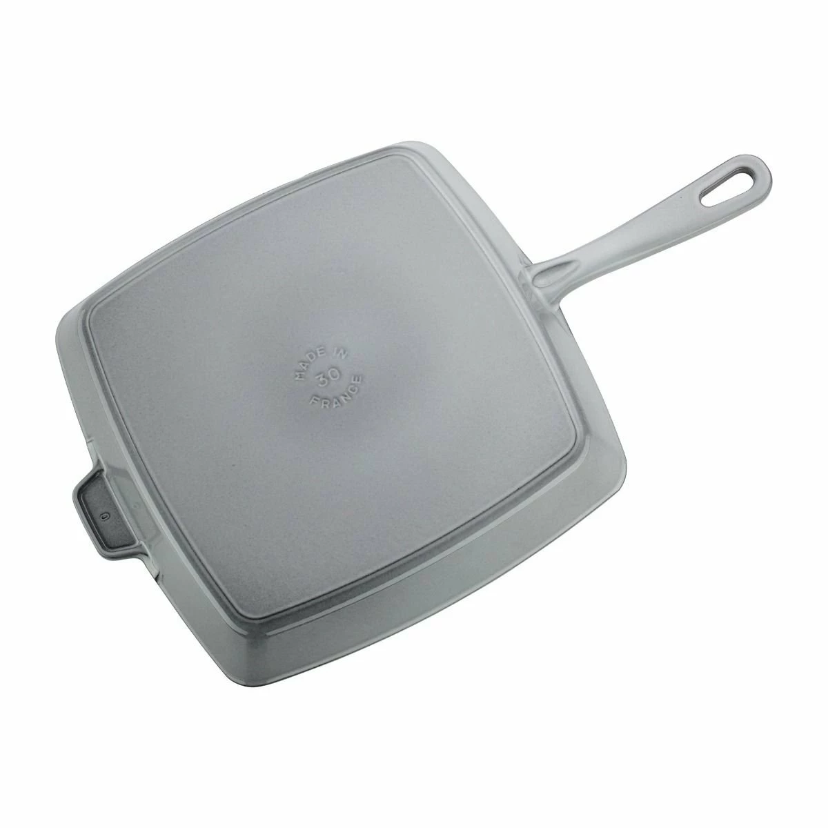 Staub 11.75" Square Cast Iron Grill Pan | Graphite Grey 3 Staub 11.75" Square Cast Iron Grill Pan | Graphite Grey - Image 3