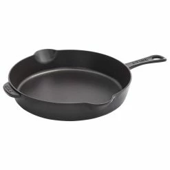 Staub 11'' Traditional Deep Skillet | Black