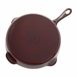 Staub 11'' Traditional Deep Skillet | Grenadine 8 Staub 11'' Traditional Deep Skillet | Grenadine -Swiss Diamond shop 12322887 03