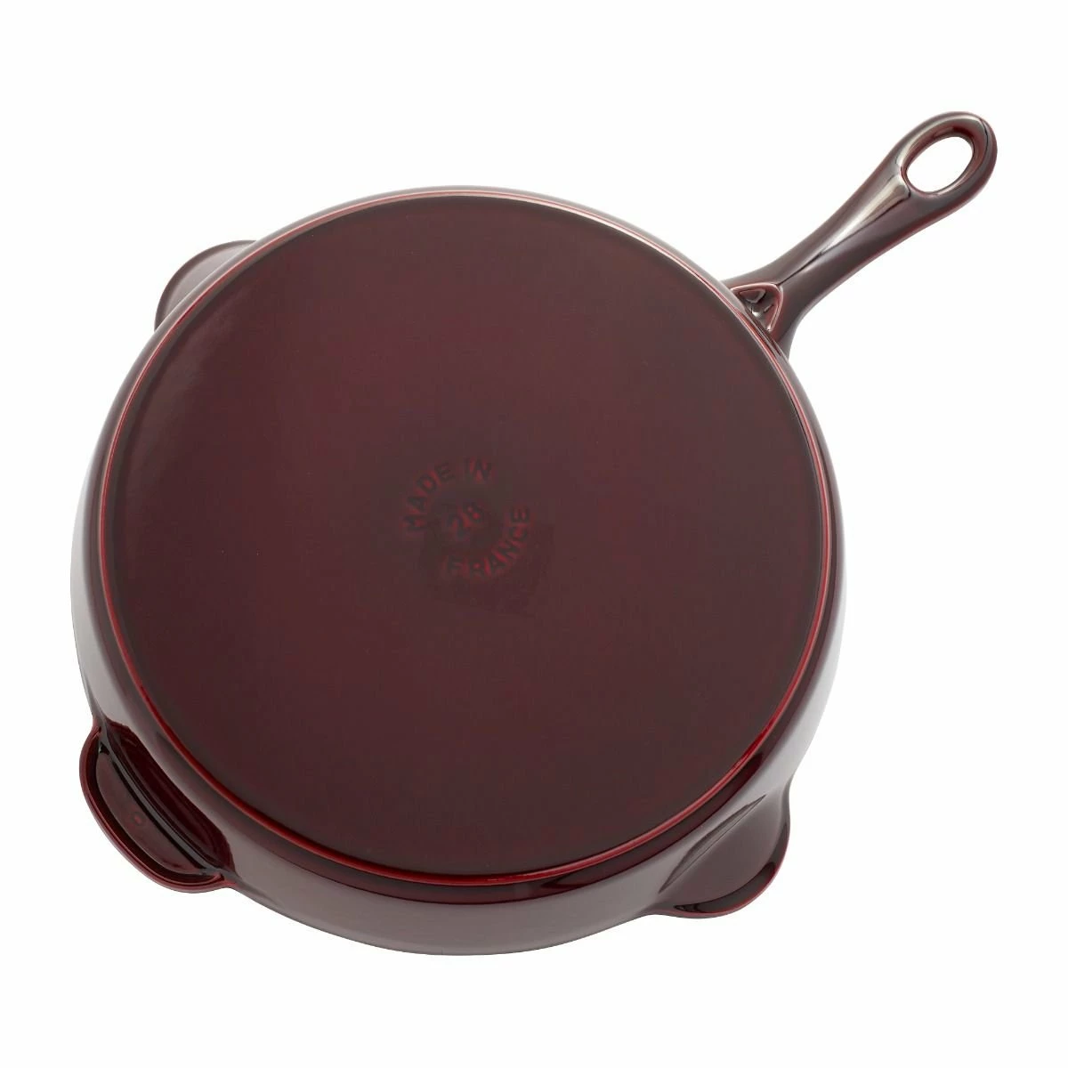 Staub 11'' Traditional Deep Skillet | Grenadine 4 Staub 11'' Traditional Deep Skillet | Grenadine - Image 4