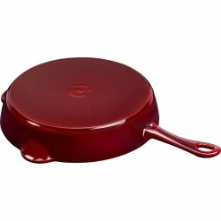 Staub 11'' Traditional Deep Skillet | Grenadine 7 Staub 11'' Traditional Deep Skillet | Grenadine -Swiss Diamond shop 12322887 05