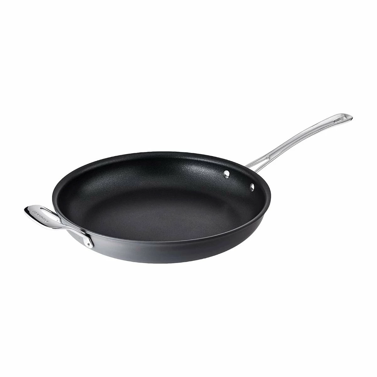 Cuisinart Contour Hard Anodized Open Skillet With Helper Handle | 12"