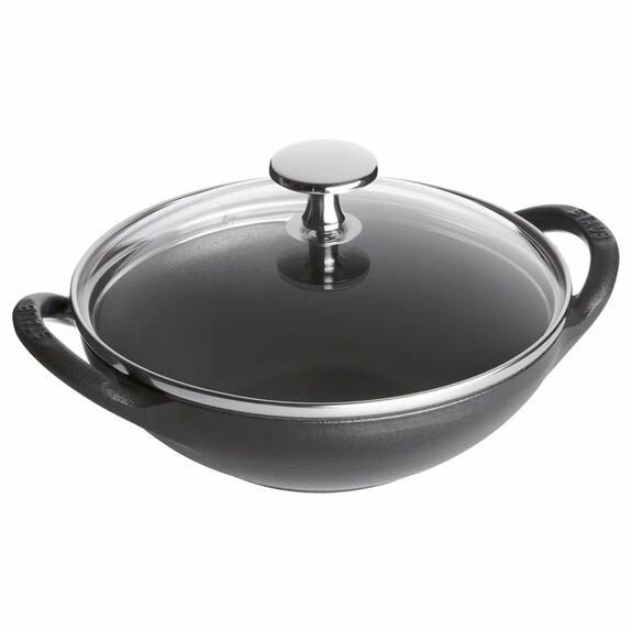 Staub 0.5 Qt. Baby Wok | Multiple Colors Available 2 Staub 0.5 Qt. Baby Wok | Multiple Colors Available - Image 2