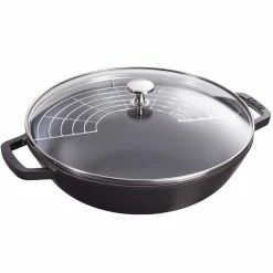 Staub 4.5 Qt. Perfect Frying Pan | Matte Black