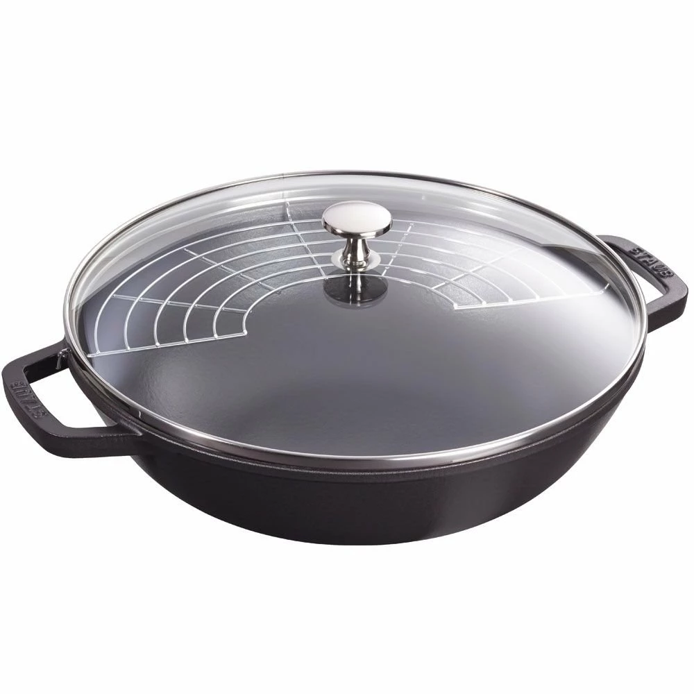 Staub 4.5 Qt. Perfect Frying Pan | Matte Black