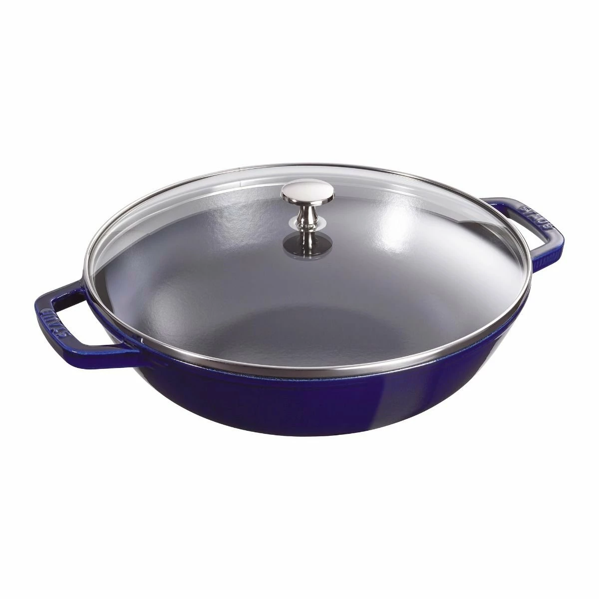 Staub 4.5 Qt. Perfect Frying Pan | Dark Blue - Image 2