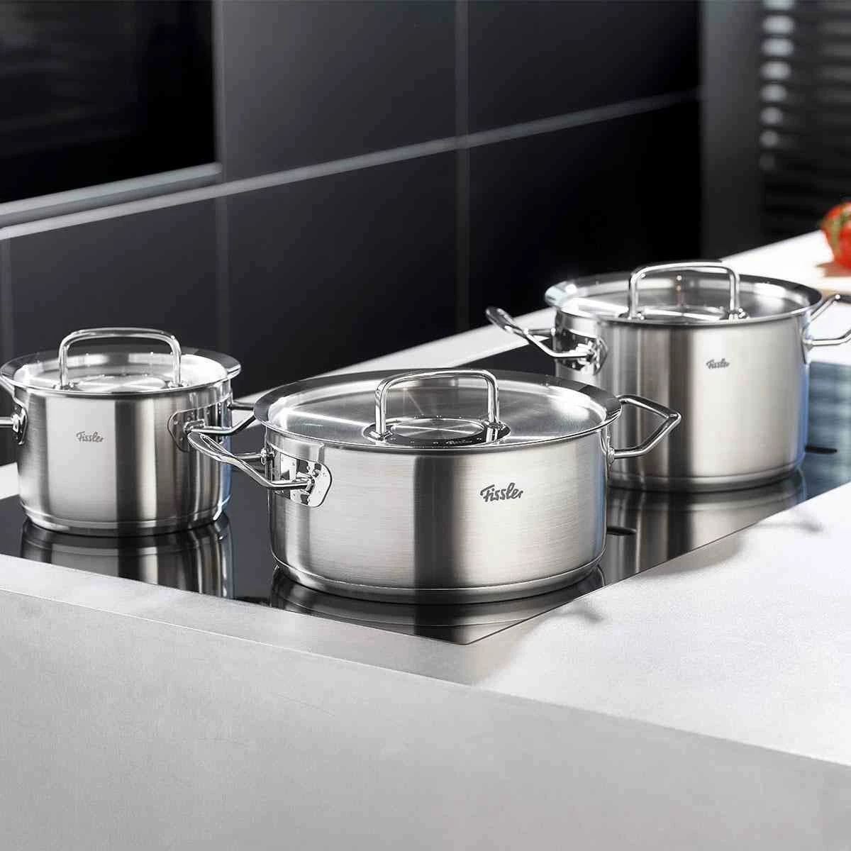 Fissler Original Profi Stainless Steel 6.7 Qt Stock Pot 5 Fissler Original Profi Stainless Steel 6.7 Qt Stock Pot - Image 5
