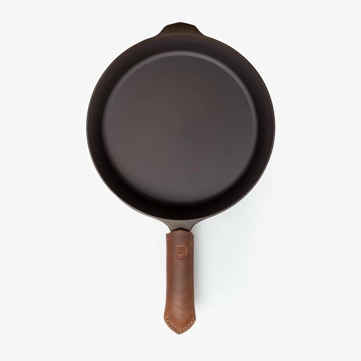 Field Company (Made In USA) Leather Skillet Handle Cover | Brown 4 Field Company (Made In USA) Leather Skillet Handle Cover | Brown - Image 4