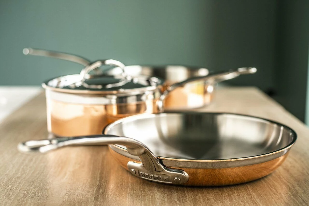 Hestan CopperBond Induction Cookware 11" Open Skillet 1 Hestan CopperBond Induction Cookware 11" Open Skillet