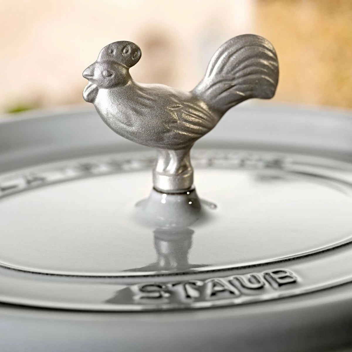 Staub Animal Knob | Rooster - Image 3