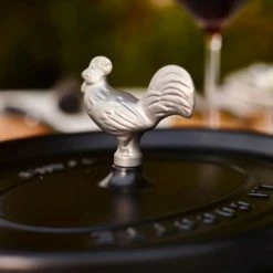 Staub Cast Iron Animal Knobs | Farm Animal Duo 8 Staub Cast Iron Animal Knobs | Farm Animal Duo -Swiss Diamond shop 40509 346 9 02 1