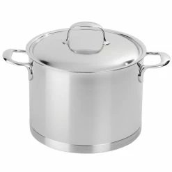 Demeyere Atlantis Stock Pot W/ Lid - Induction 8.5 Qt.