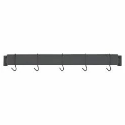 Cuisinart Classic 33" Bar Wall-Mount Pot Rack | Matte Black