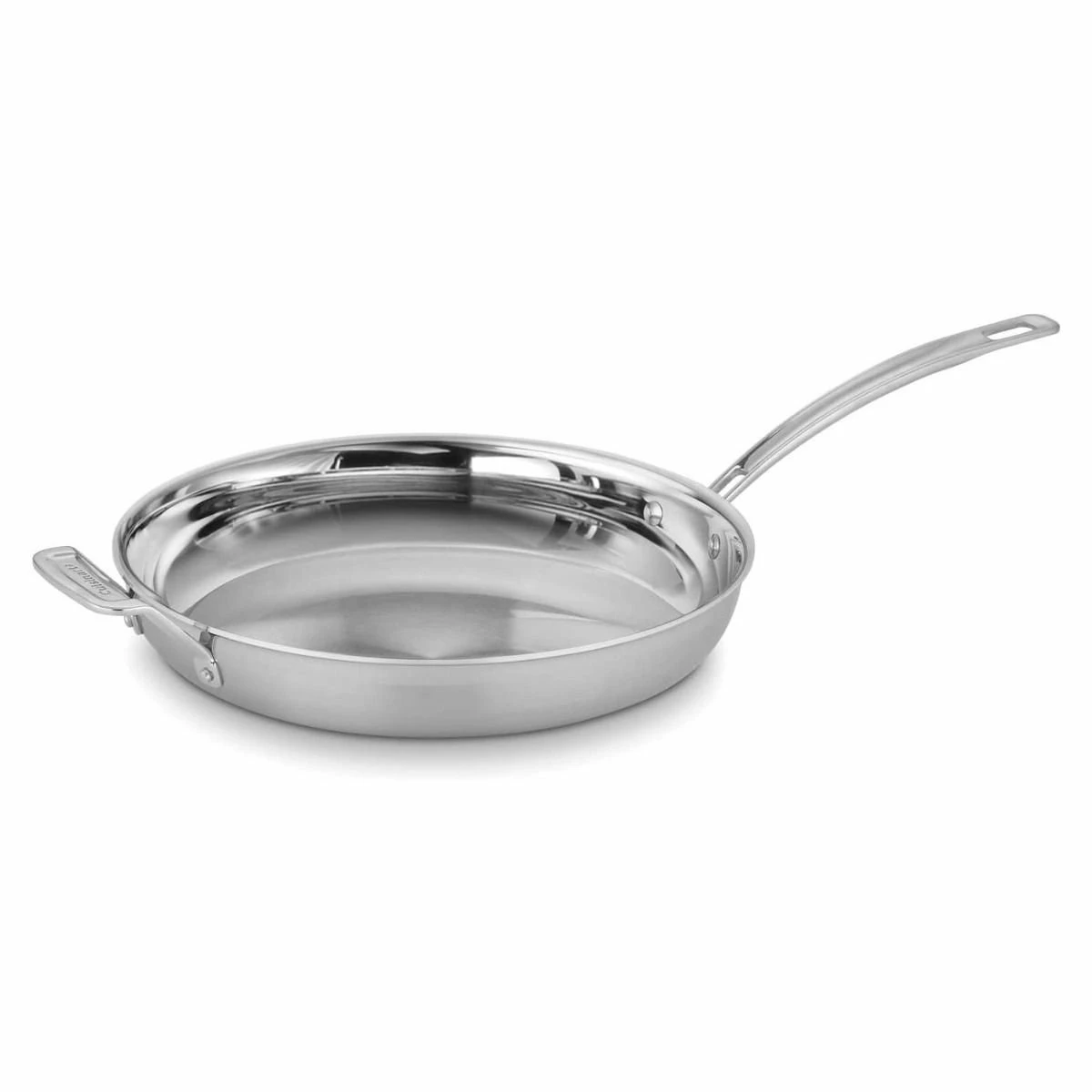 Cuisinart MultiClad Pro Triple Ply Stainless Steel 12" Skillet With Helper Handle 1 Cuisinart MultiClad Pro Triple Ply Stainless Steel 12" Skillet With Helper Handle