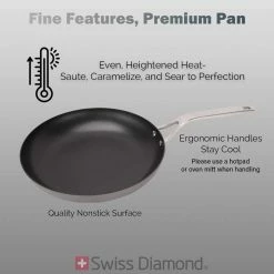 Swiss Diamond | Hard Anodized Induction 8" Nonstick Frypan 8 Swiss Diamond | Hard Anodized Induction 8" Nonstick Frypan -Swiss Diamond shop 51yuvuuuhpl. ac sl1000 2