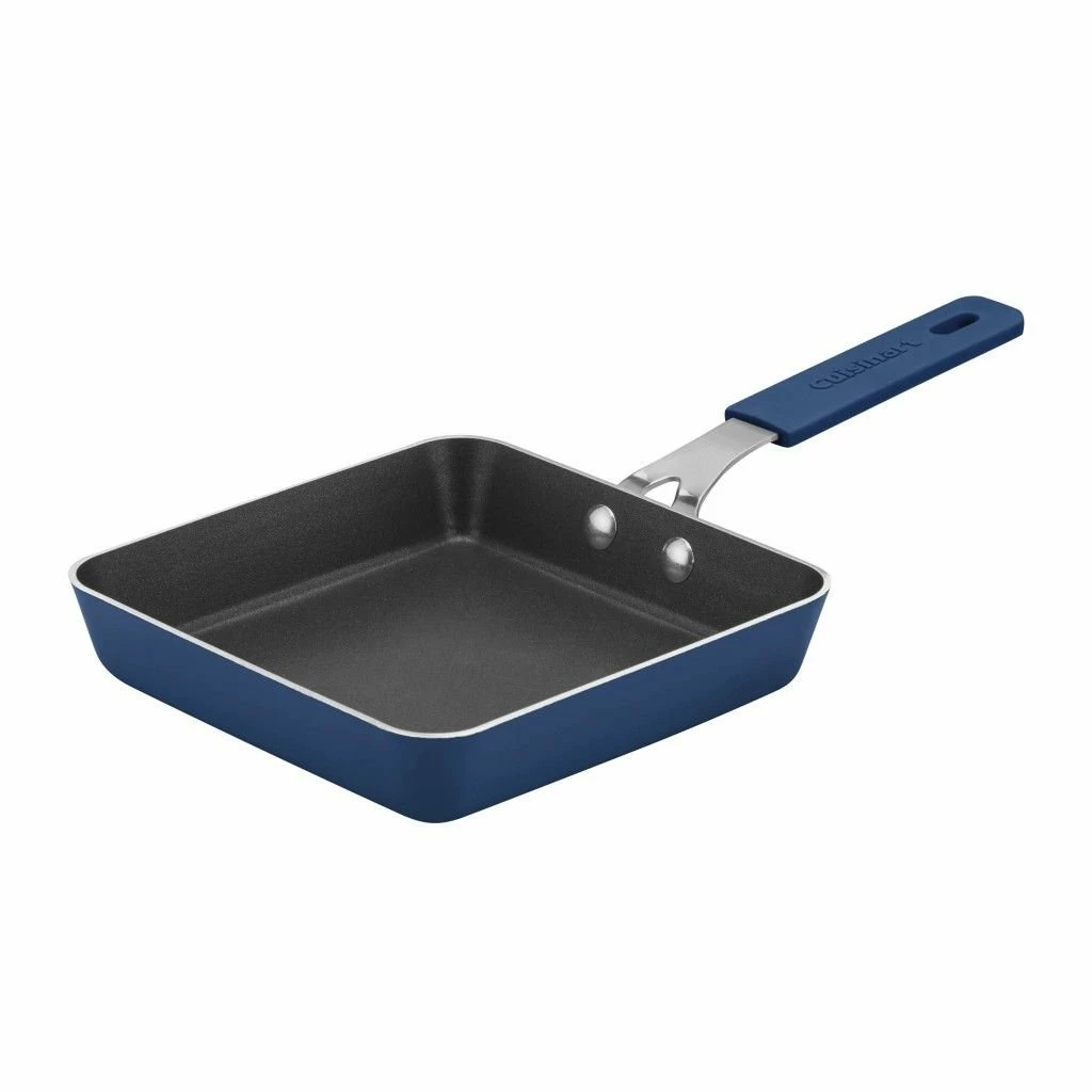 Cuisinart Mini 5.5" Nonstick Square Fry Pan | Navy