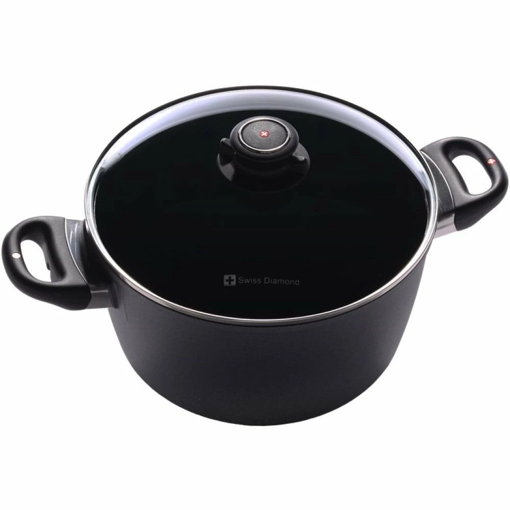 Swiss Diamond | HD Soup Pot With Lid - 9.5" (5.5 Qt.)