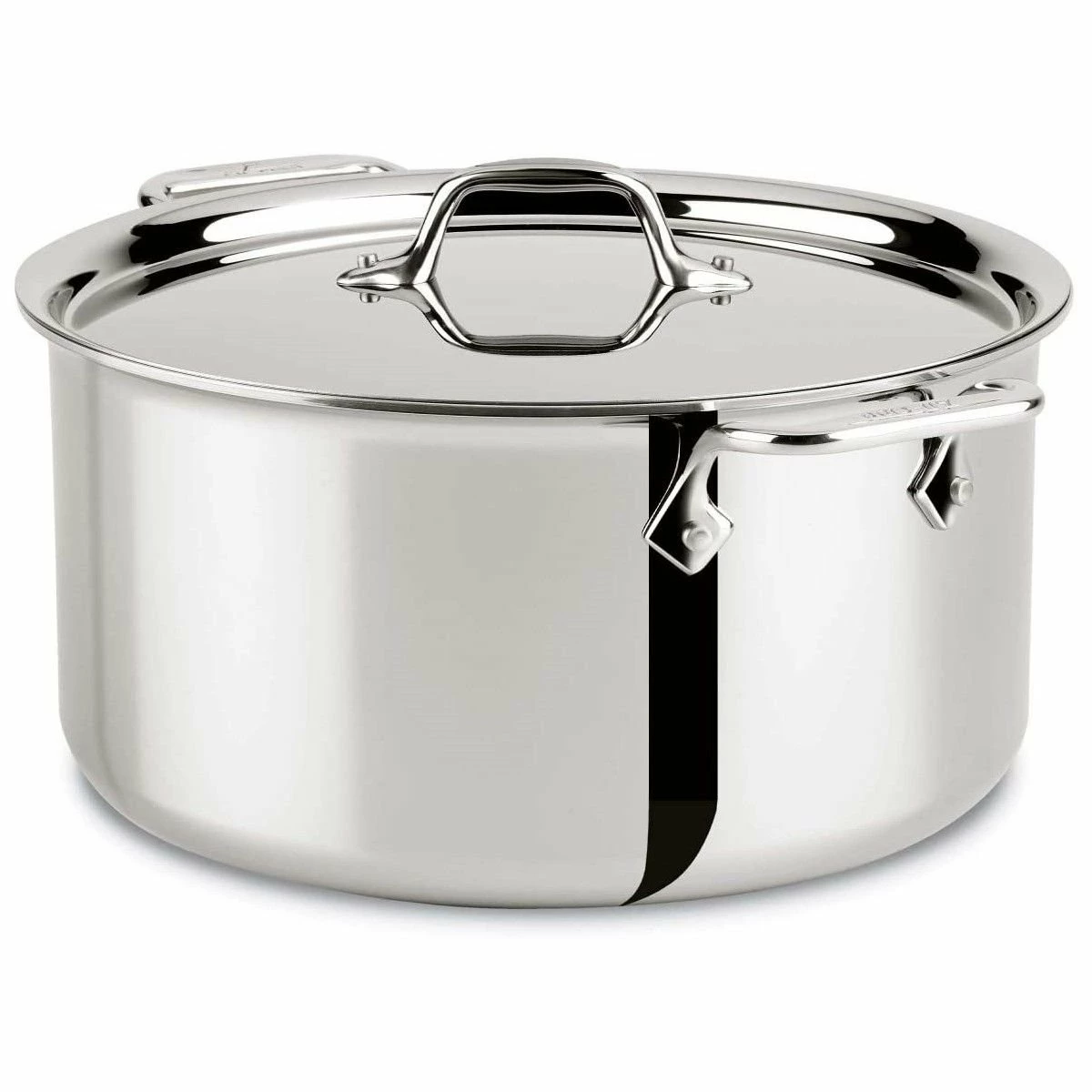 All-Clad D3 Stainless Steel Stockpot & Lid | 8 Qt. 1 All-Clad D3 Stainless Steel Stockpot & Lid | 8 Qt.