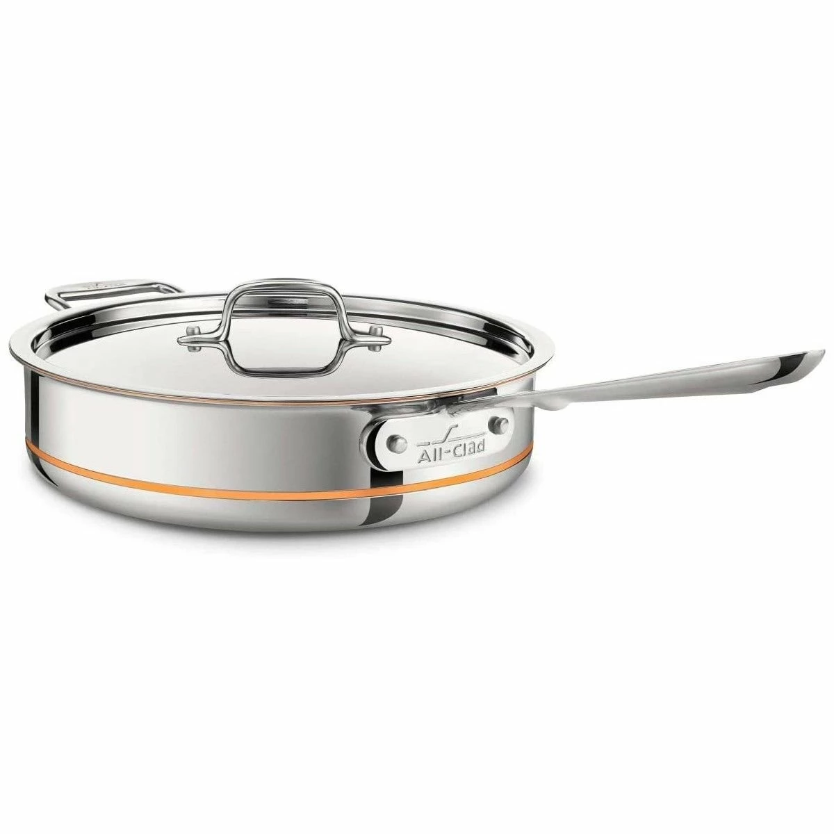 All-Clad Copper Core 5-Ply Bonded Stainless Steel 3 Qt Saute Pan With Lid 1 All-Clad Copper Core 5-Ply Bonded Stainless Steel 3 Qt Saute Pan With Lid