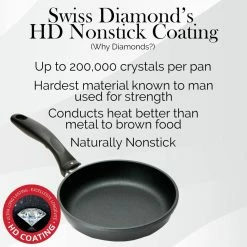 Swiss Diamond | HD Fry Pan - 8" 9 Swiss Diamond | HD Fry Pan - 8" -Swiss Diamond shop 6420 diamonds 67459.1649266035