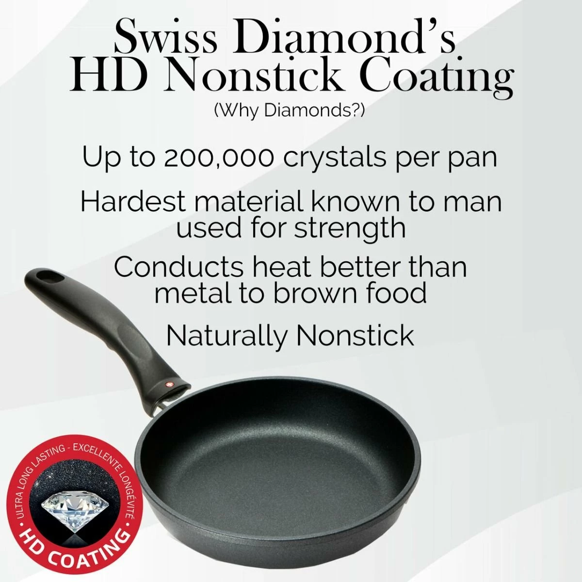 Swiss Diamond | HD Fry Pan - 8" 5 Swiss Diamond | HD Fry Pan - 8" - Image 5