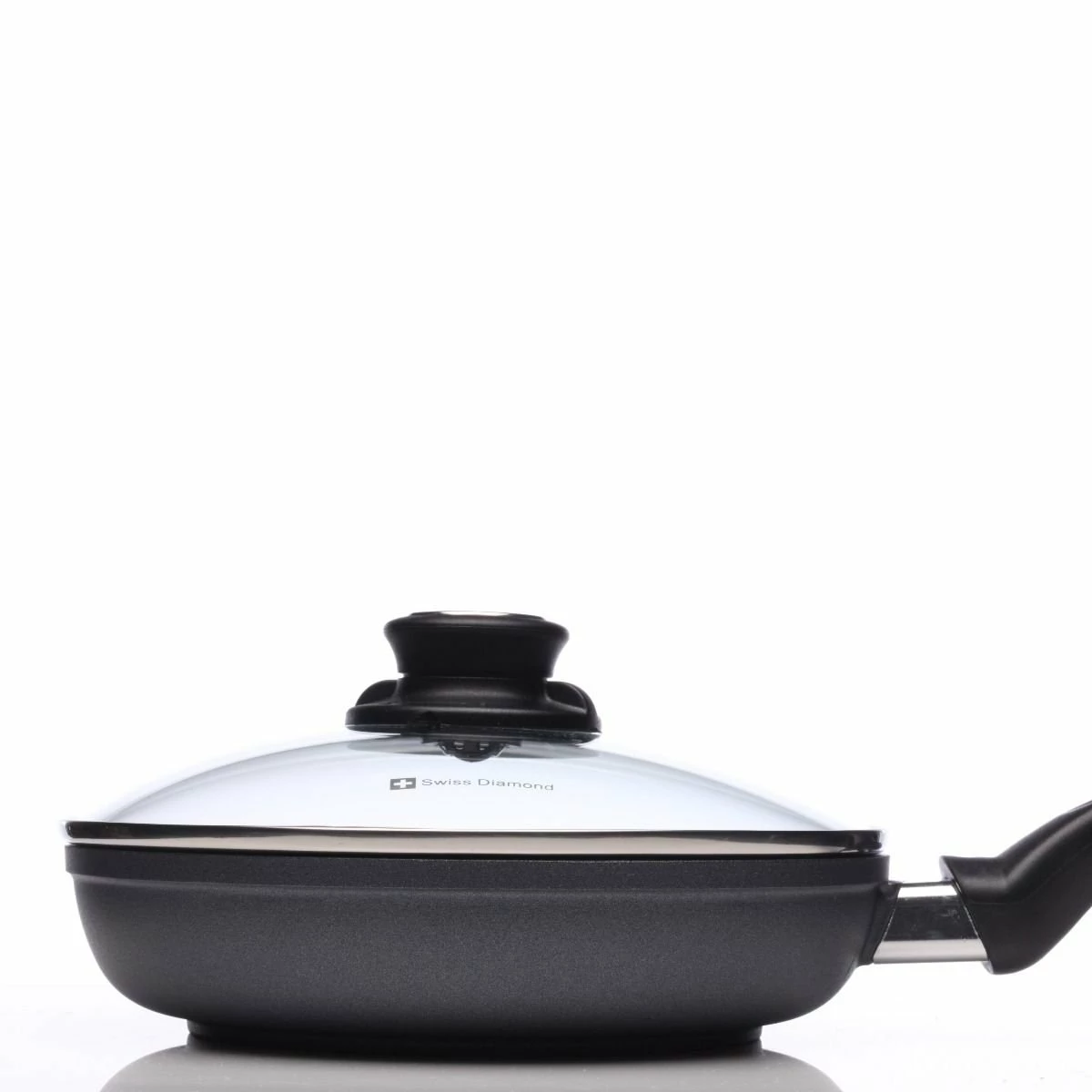 Swiss Diamond | HD Fry Pan With Lid - 8" - Image 2
