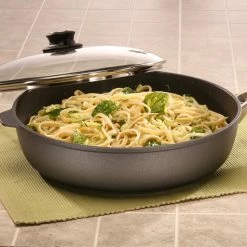 Swiss Diamond | HD Sauté Pan With Lid & Stainless Steel Handle - 12.5" (5.8 Qt.) -Swiss Diamond shop 6732c food57 2017 10 27 20 11 39 utc
