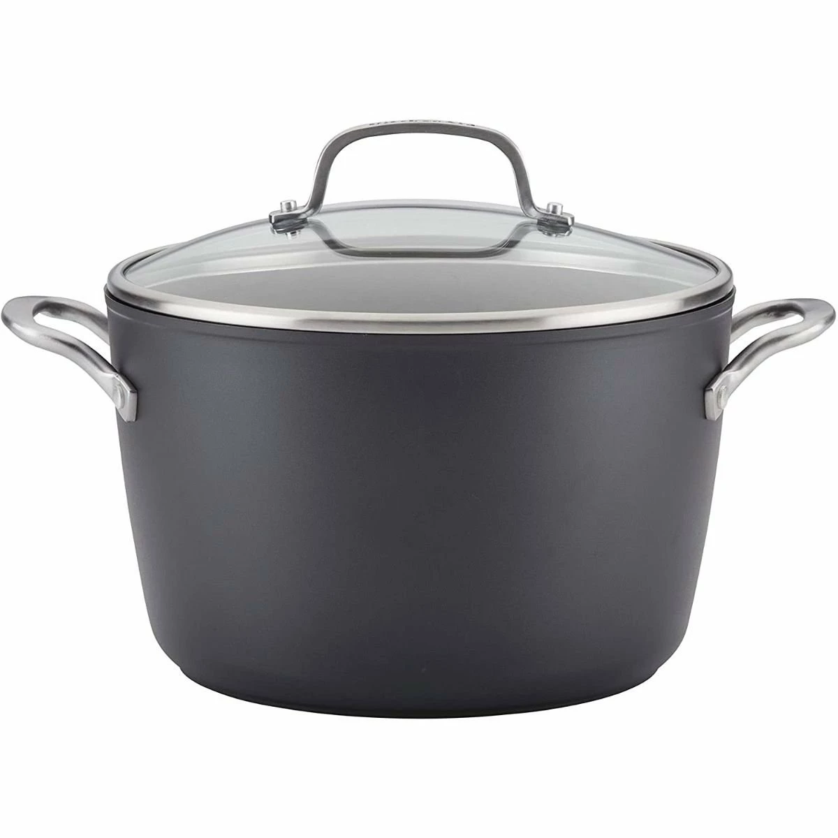 KitchenAid Non-Electrics KitchenAid Nonstick Hard Anodized Induction Stockpot With Lid | 8 Qt.