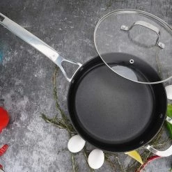 Swiss Diamond | Hard Anodized 4-Quart Nonstick Saute Pan With Glass Lid 7 Swiss Diamond | Hard Anodized 4-Quart Nonstick Saute Pan With Glass Lid -Swiss Diamond shop 719aa ecyzl. ac sl1000