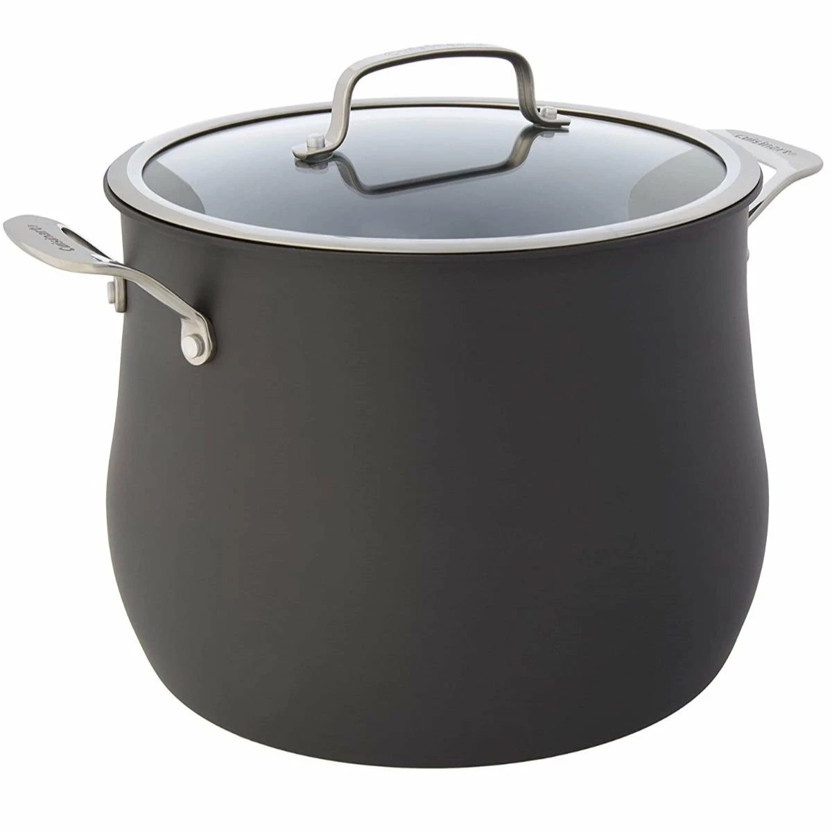 Cuisinart Contour Hard Anodized Stockpot With Cover | 12 Qt. 1 Cuisinart Contour Hard Anodized Stockpot With Cover | 12 Qt.