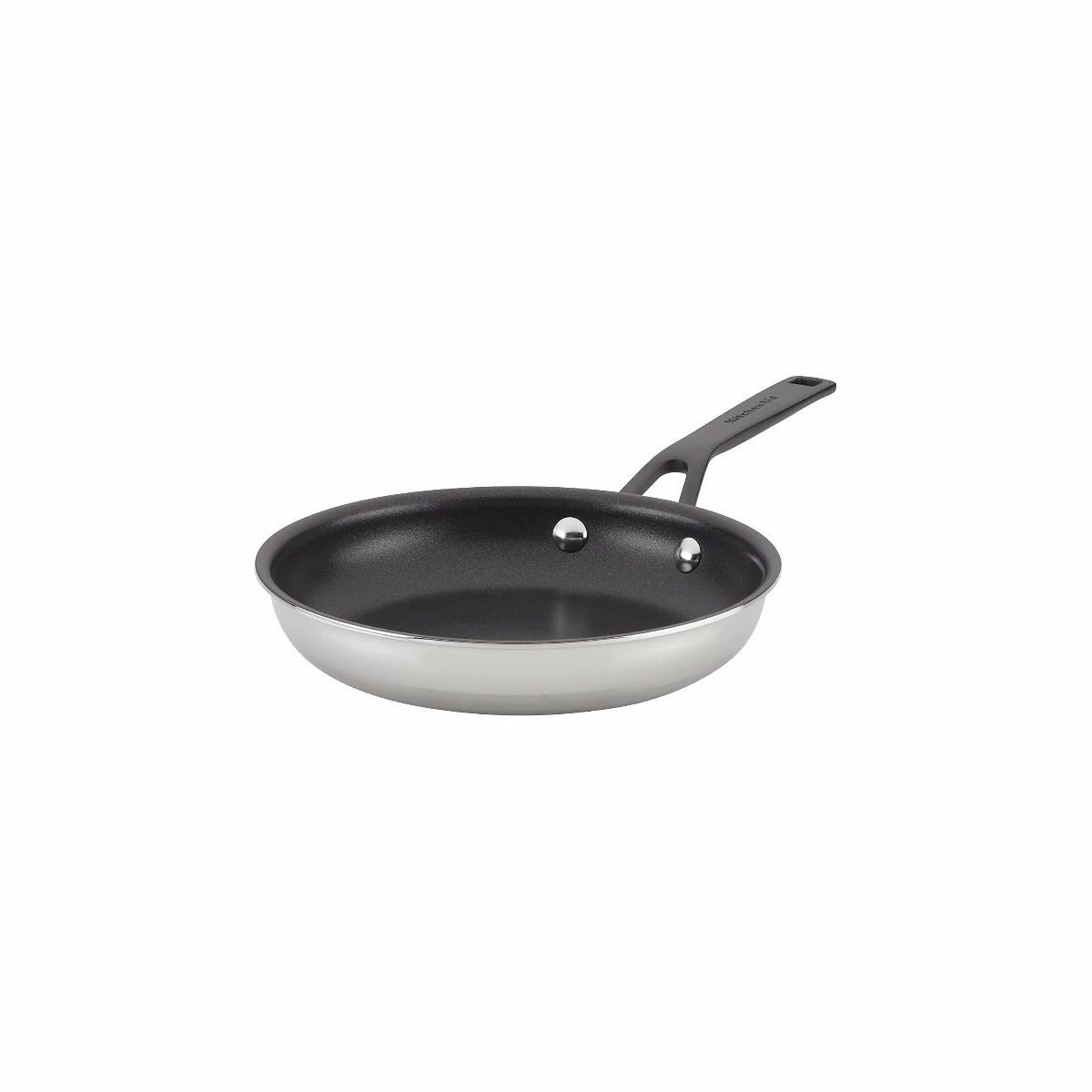 KitchenAid Non-Electrics KitchenAid 8.25" Stainless Steel 5-Ply Fry Pan | Nonstick
