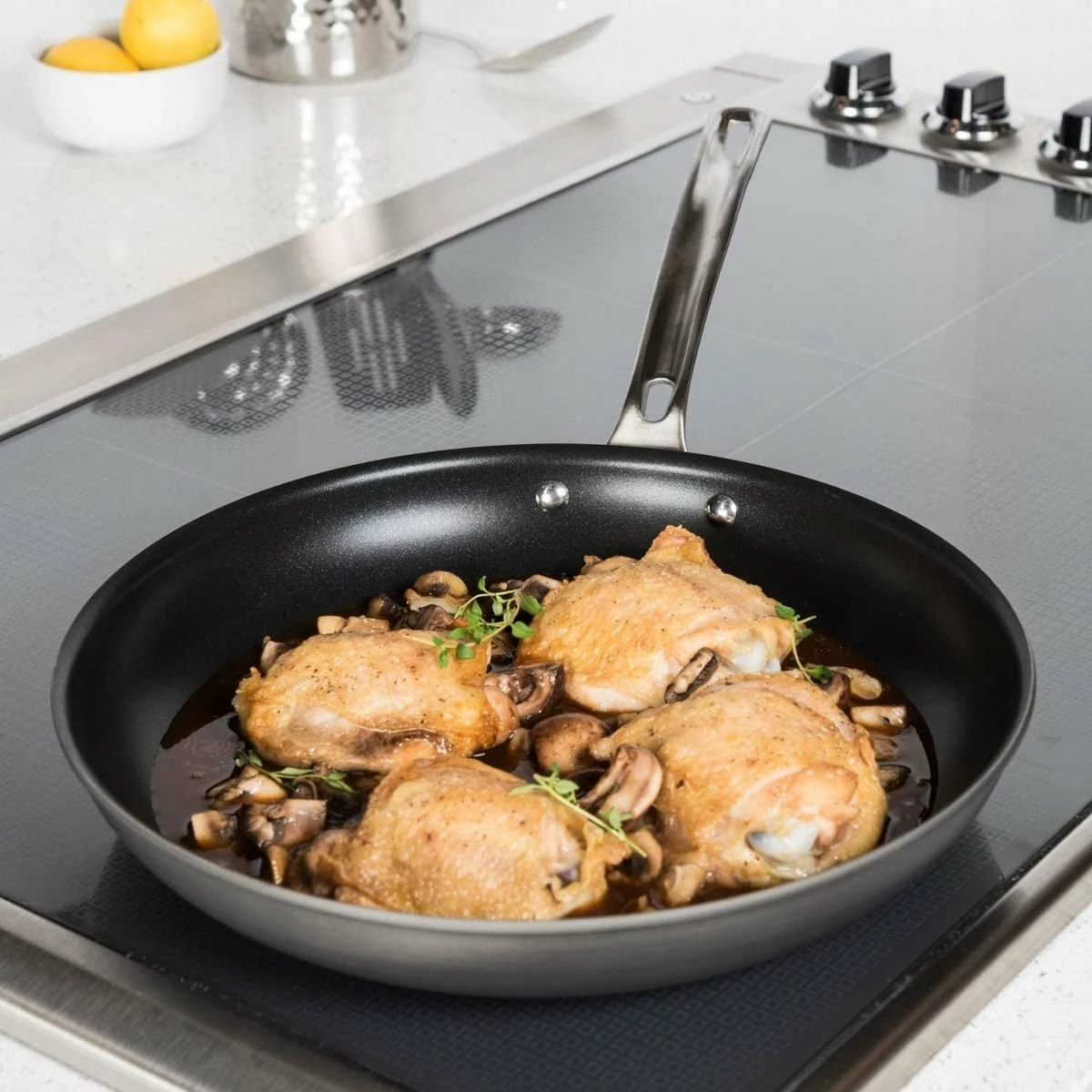 Viking Hard Anodized Nonstick 12" Fry Pan 2 Viking Hard Anodized Nonstick 12" Fry Pan - Image 2