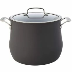 Alternative view of Cuisinart Contour Hard Anodized Stockpot With Cover | 12 Qt.