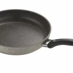 Ballarini Parma 10" Aluminum Non-Stick Fry Pan 6 Ballarini Parma 10" Aluminum Non-Stick Fry Pan -Swiss Diamond shop 75001 642 ballarini 10in fry pan angled view