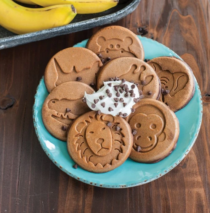 Nordic Ware Zoo Friends Pancake Pan 1 Nordic Ware Zoo Friends Pancake Pan