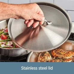 All-Clad D3 Stainless Steel 6-Quart Saute Pan With Lid 11 All-Clad D3 Stainless Steel 6-Quart Saute Pan With Lid -Swiss Diamond shop 81xivacdipl. ac sl1500 1