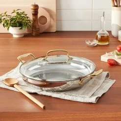 Cuisinart Mineral Stainless Steel Everyday Pan With Cover | 12" 9 Cuisinart Mineral Stainless Steel Everyday Pan With Cover | 12" -Swiss Diamond shop 91h0rnnnzjl. ac sl1500