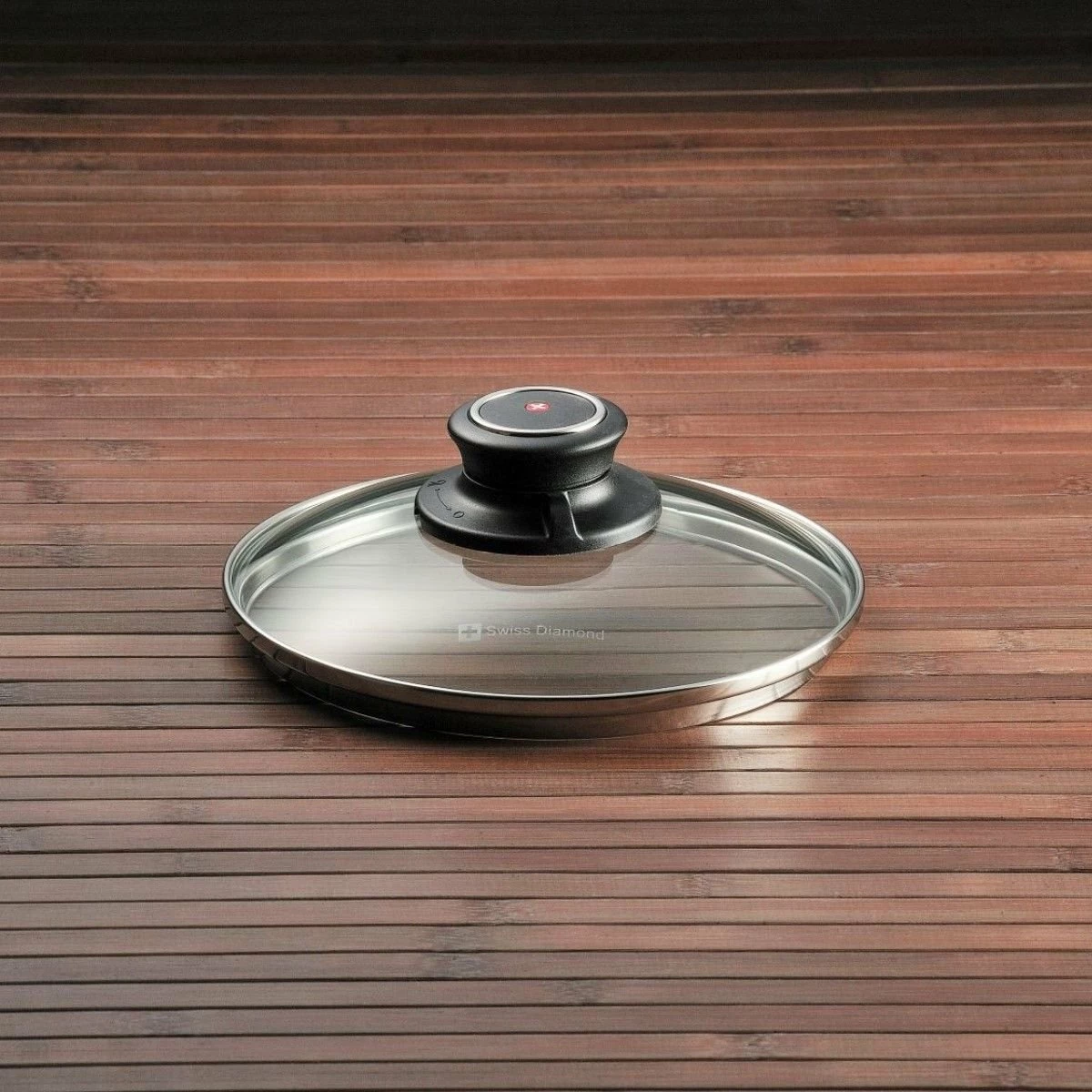 Swiss Diamond | Tempered Glass Lid - 7" 2 Swiss Diamond | Tempered Glass Lid - 7" - Image 2