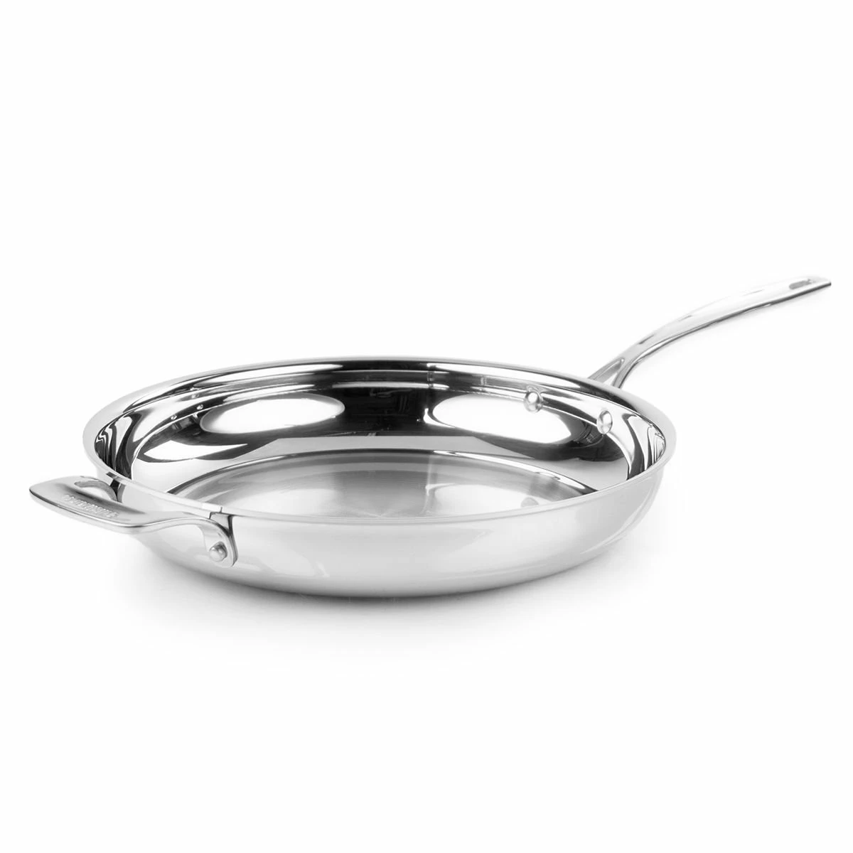 Cuisinart Custom-Clad 5-Ply Stainless Steel Fry Pan With Helper Handle | 12" 1 Cuisinart Custom-Clad 5-Ply Stainless Steel Fry Pan With Helper Handle | 12"