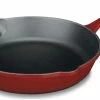 Cuisinart Chef's Classic Cast Iron 10" Skillet | Cardinal Red