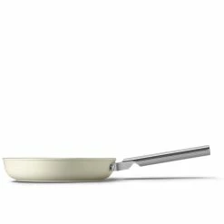 SMEG 9.5" Nonstick Fry Pan | Cream