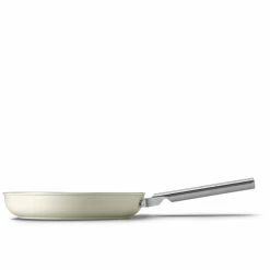SMEG 11" Nonstick Fry Pan | Cream