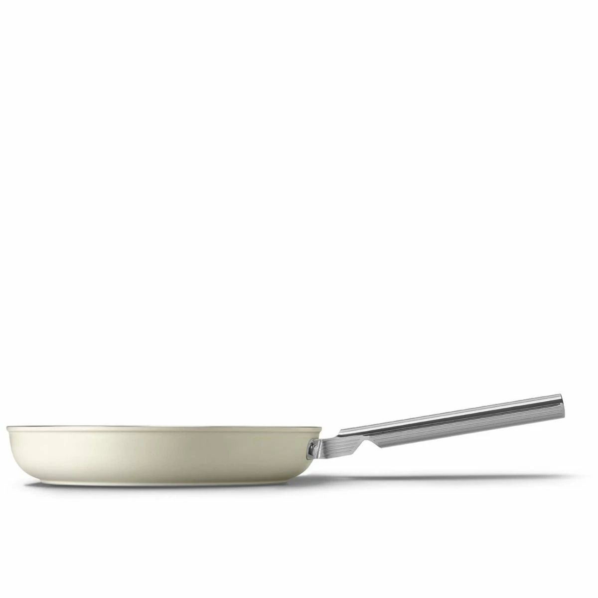 SMEG 11" Nonstick Fry Pan | Cream