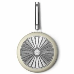 SMEG 12" Nonstick Fry Pan | Cream 8 SMEG 12" Nonstick Fry Pan | Cream -Swiss Diamond shop ckff3001crm 6