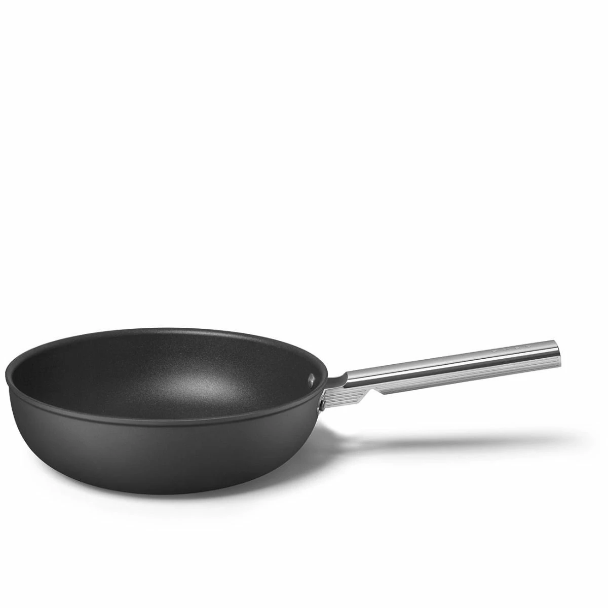 SMEG 12" Nonstick Wok | Black - Image 3
