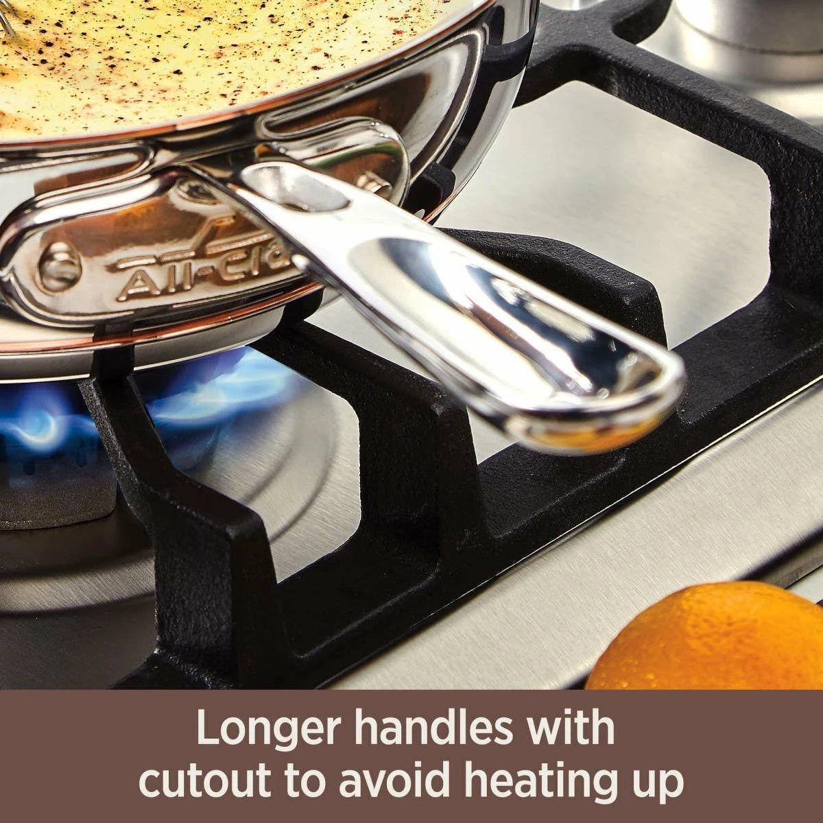 All-Clad Copper Core 5-Ply Bonded Stainless Steel Stock Pot | 8 Qt. 6 All-Clad Copper Core 5-Ply Bonded Stainless Steel Stock Pot | 8 Qt. - Image 6