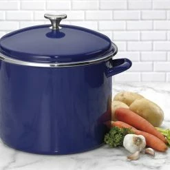 Alternative view of Cuisinart Chef's Classic 12 Qt. Stock Pots - Enamel On Steel Available In Multiple Colors